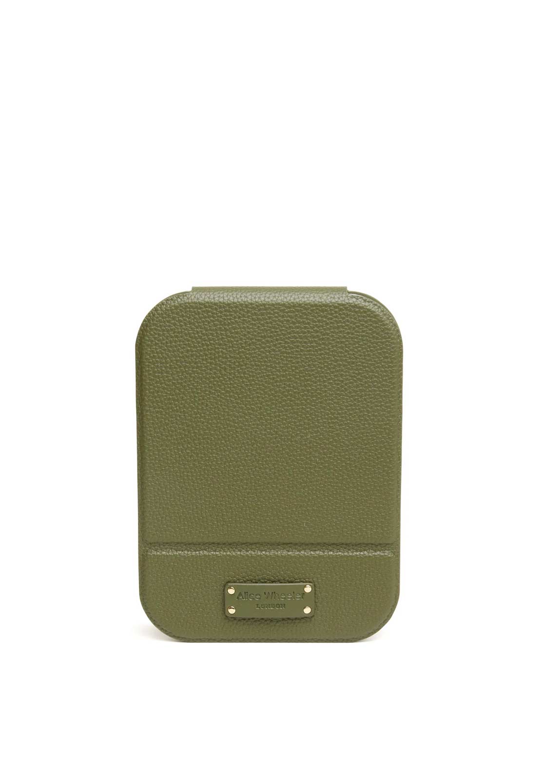 Alice Wheeler London Kensington LED Mirror, Olive Green