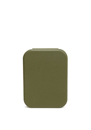 Alice Wheeler London Kensington LED Mirror, Olive Green