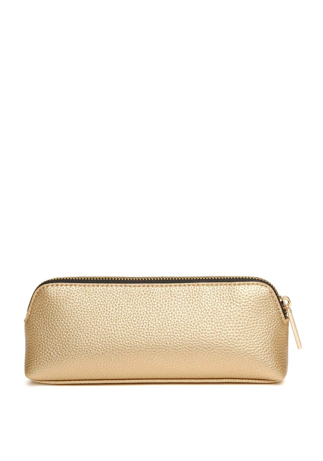 Alice Wheeler London Kensington Makeup Bag, Gold