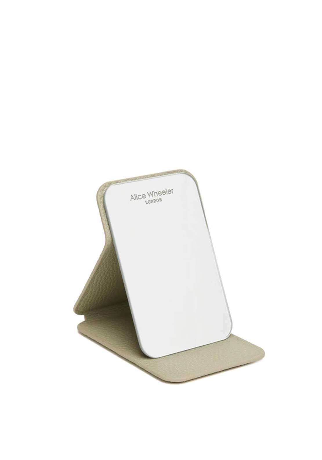 Alice Wheeler London Mini Folding Mirror, Pistachio Green