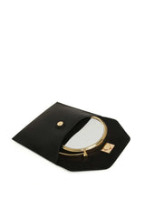 Alice Wheeler London Travel Mirror & Case, Black