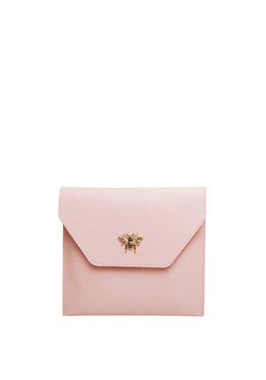 Alice Wheeler London Travel Mirror & Case, Pink