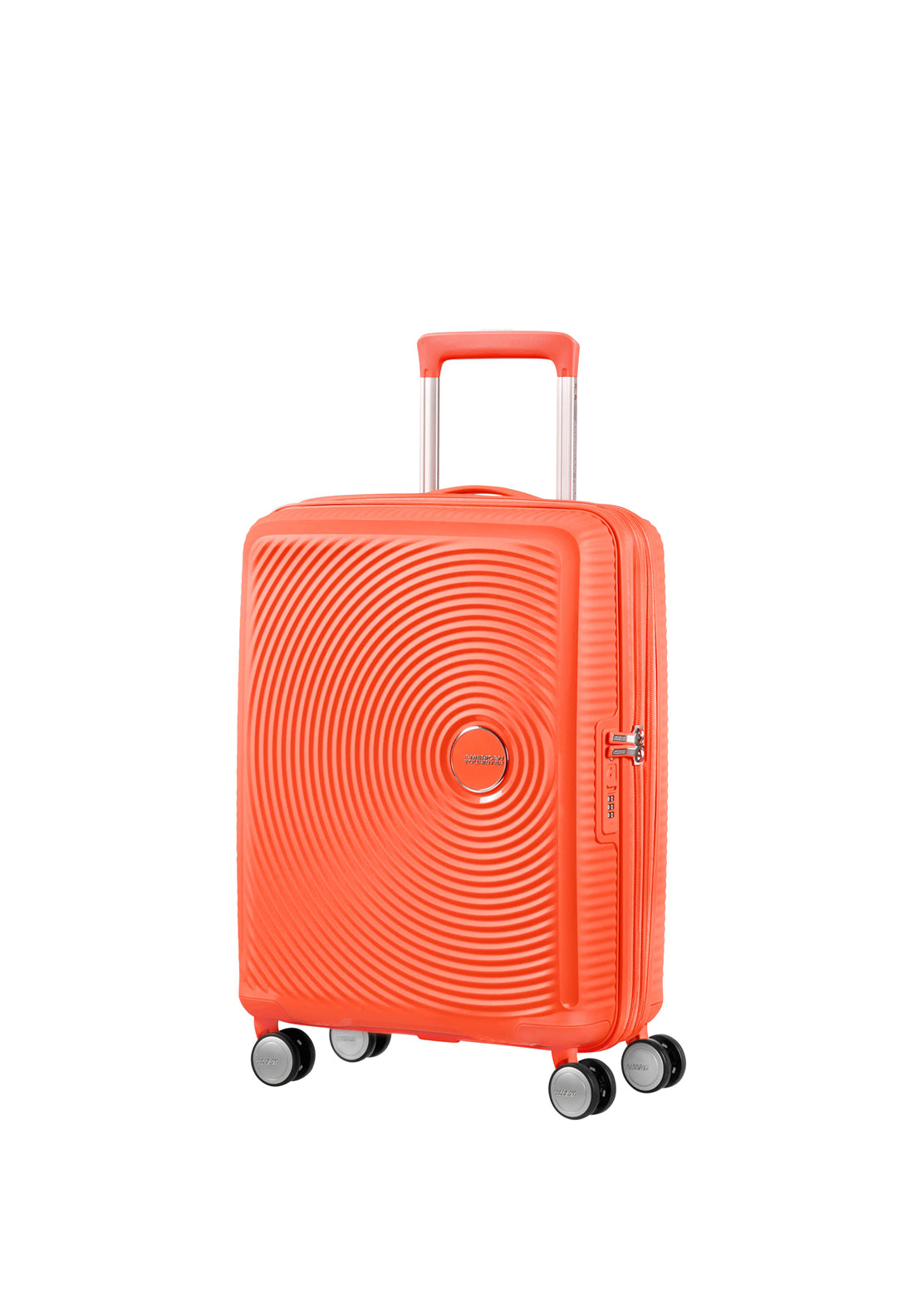 American Tourister Soundbox Expandable Spinner 5520 Suitcase, Coral