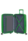 American Tourister Soundbox Expandable Spinner 6724 Suitcase, Grass Green