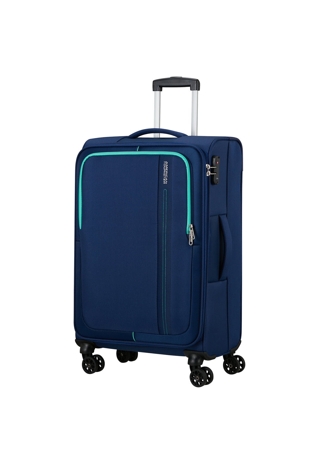 American Tourister Sea Seeker Medium Suitcase, Combat Navy