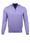 Andre Arklow Half Zip Sweater, Lilac