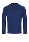Andre Inch Quarter Zip Sweater, Cobalt Blue