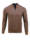 Andre Inch Quarter Zip Sweater, Deep Ecru