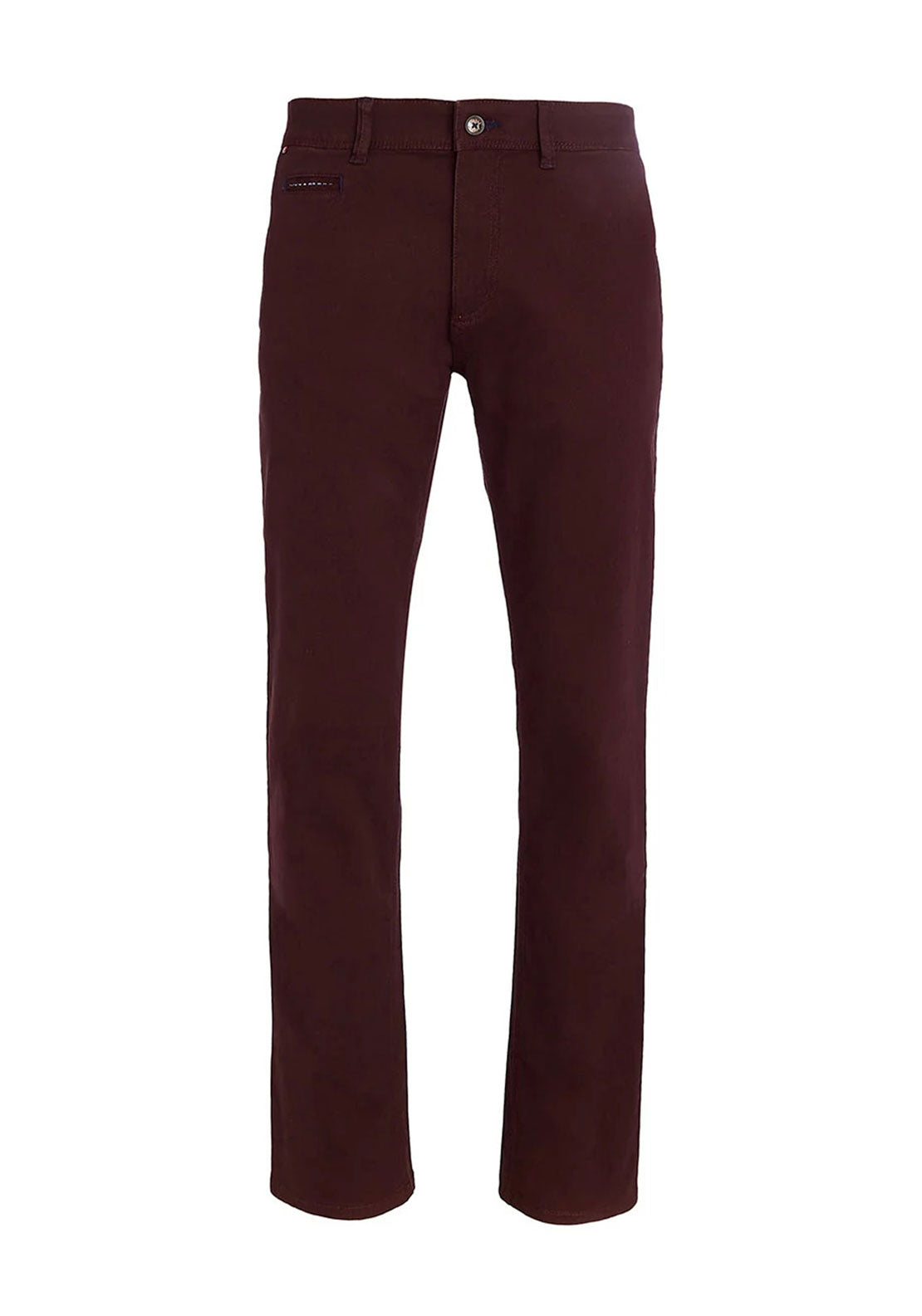 Andre Mane Modern Fit Chinos, Chocolate Brown
