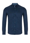 Andre Rhine Long Sleeve Shirt, Navy