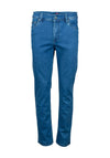 Andre Sanchez Men's Straight Leg Jeans, Mid Blue