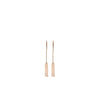 Angela D’Arcy Long Hook Earrings, Gold