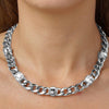 Dyrberg/Kern Angelina Crystal Necklace, Silver