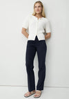 Anna Montana Mila Wide Leg Flexi Jeans, Navy