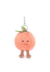 Jellycat Amuseables Peach Bag Charm