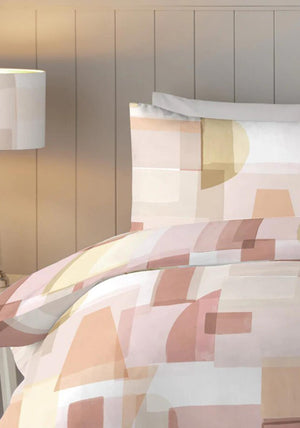 Appletree Myla Duvet Cover Set, Terracotta