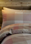 Appletree Ashford Check Cotton Duvet Cover Set, Natural