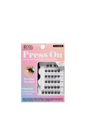 The Beauty Studio Ardell Faux Mink Professional Press On Pre-Glued Underlash Extensions