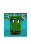 Art Cards Ireland Bernadette Madden “Double Pillar Box” Greetings Card