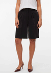 Vero Moda Aware Passi Knee Length Shorts, Black