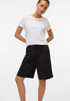 Vero Moda Aware Passi Knee Length Shorts, Black