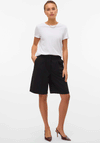 Vero Moda Aware Passi Knee Length Shorts, Black