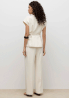 Vero Moda AWARE Vannah Tailored Waistcoat, Cream