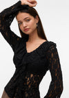 Aware Vero Moda Kienna Lace Top, Black