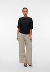 Vero Moda AWARE Navaro Round Neck Top, Black