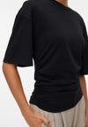 Vero Moda AWARE Navaro Round Neck Top, Black