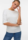 Vero Moda AWARE Navaro Round Neck Top, White