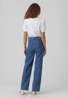 Vero Moda Kerry O-Neck Top, Bright White