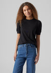 Vero Moda Kerry O-Neck Top, Black