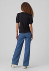Vero Moda Kerry O-Neck Top, Black