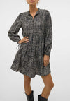 Vero Moda Norell Smock Mini Dress, Black