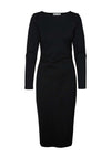 Vero Moda Aware Hirse Ruched Pencil Dress, Black