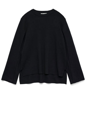Aware Vero Moda Thilde Long Sleeve Round Neck Jumper, Black