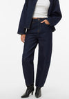 Vero Moda Aware Eveline Barrel Jeans, Dark Blue Denim