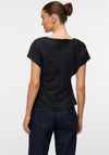 Vero Moda Aware Tatiana Textured Top, Black