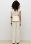Vero Moda AWARE Vannah Tailored Trousers, Cream