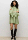 Vero Moda Aware Valora Tiered Sleeve Dress, Green