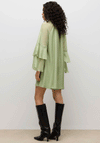 Vero Moda Aware Valora Tiered Sleeve Dress, Green