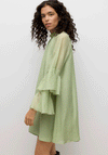 Vero Moda Aware Valora Tiered Sleeve Dress, Green