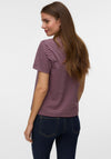 Vero Moda Aware Jada Striped T-Shirt, Purple