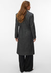 Vero Moda Carly Herringbone Coat, Grey