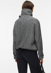 Vero Moda AWARE Calliope High Neck Jacket, Black and White