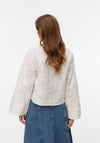 Vero Moda AWARE Embroidered Blouse, White