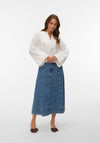 Vero Moda AWARE Embroidered Blouse, White