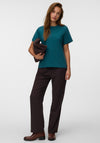 Vero Moda Aware Naima Heavyweight T-Shirt, Teal