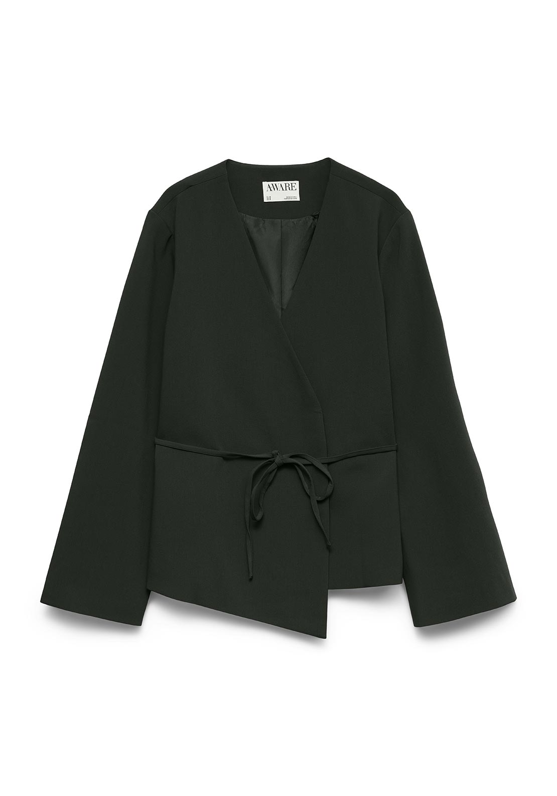 Vero Moda AWARE Tenora Wrap Blazer, Black